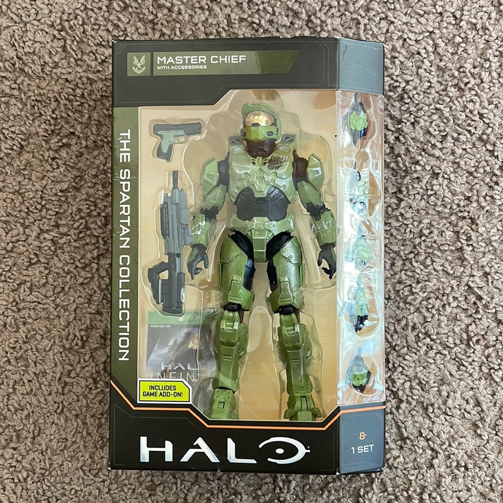 Halo the Spartan Collection Master Chief Action Figure in Box